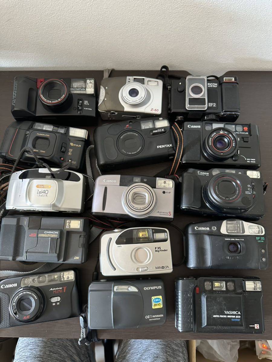 フィルムカメラ まとめ 15台 Canon PENTAX OLYMPUS MINOLTA CHINON