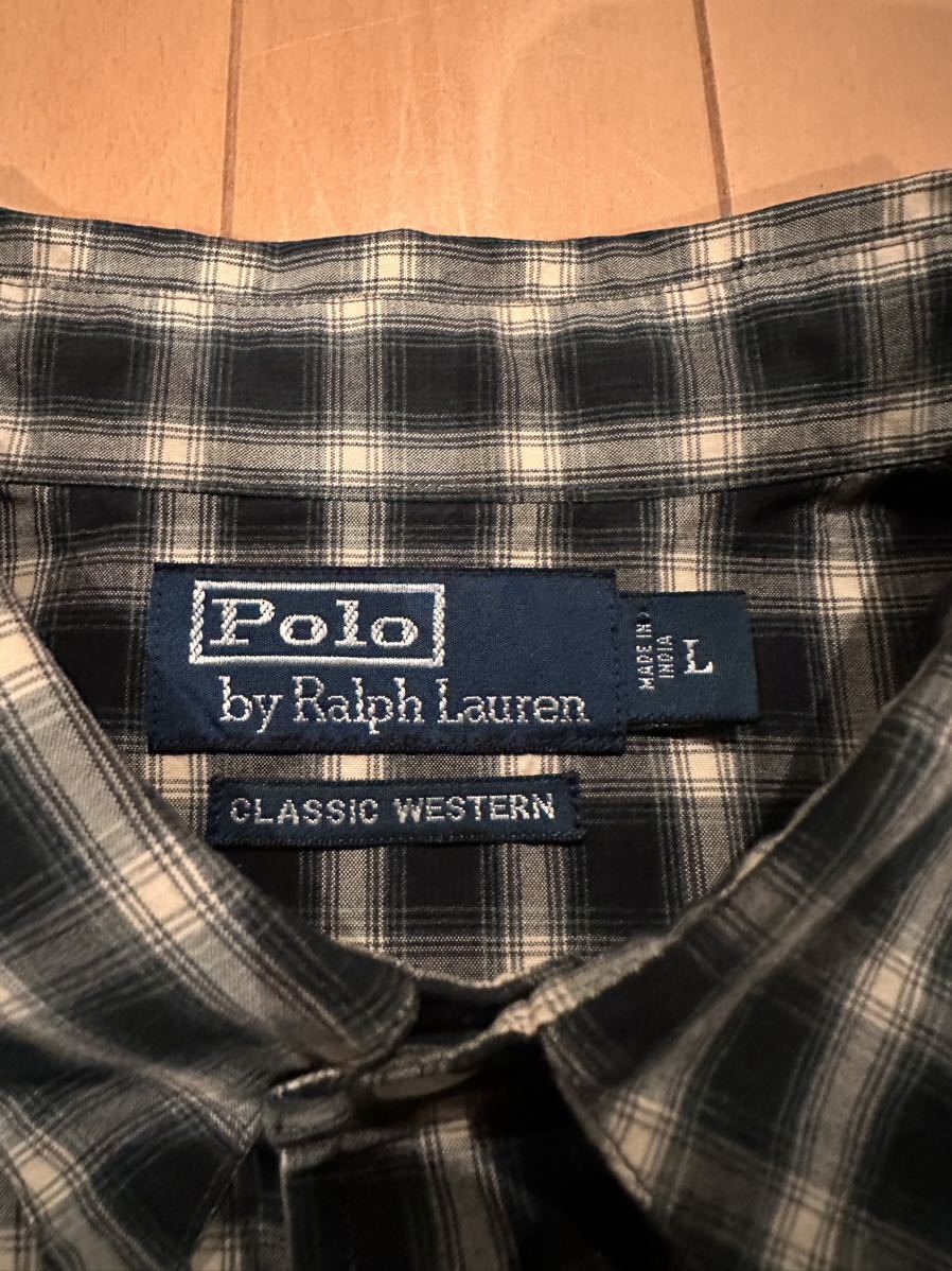 Polo Ralph Lauren ポロラルフローレン オンブレチェック ウエスタン