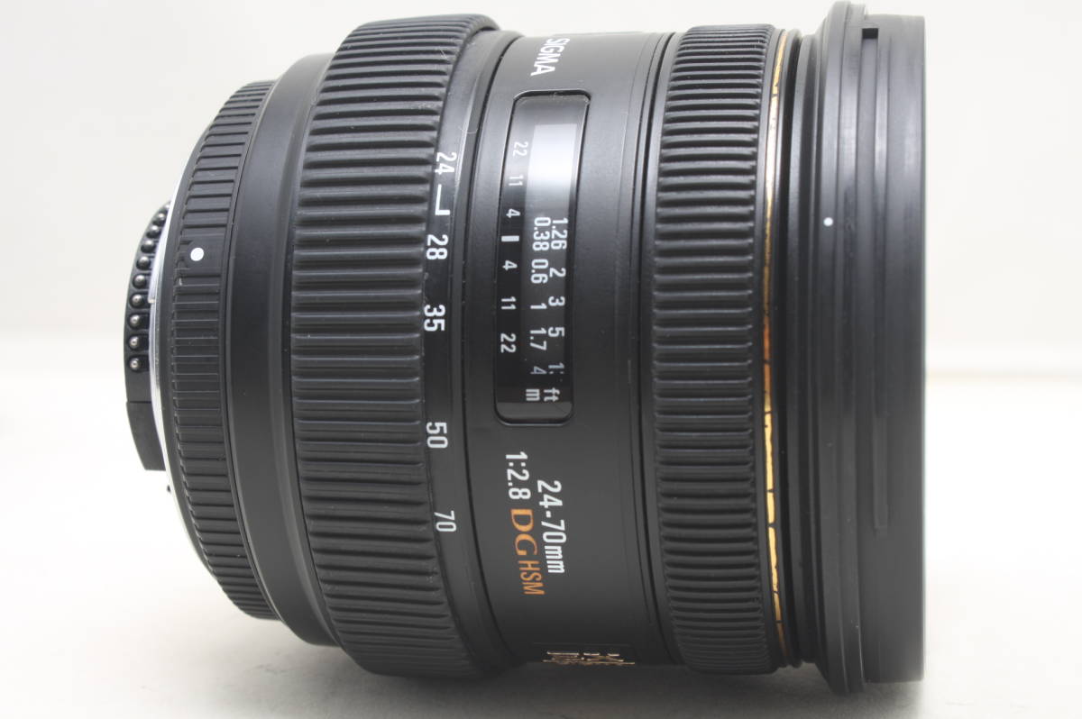 シグマ 24-70mm F2.8 EX DG HSM ニコン_画像4