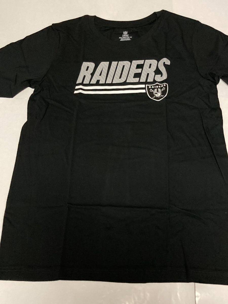 FREE新品ラスベガス・レイダース半袖Tシャツ公式NFL正規品ロゴTユニフォームTeeフリーサイズT-SHIRTジャージ日本未発売Las Vegas Raiders_画像2