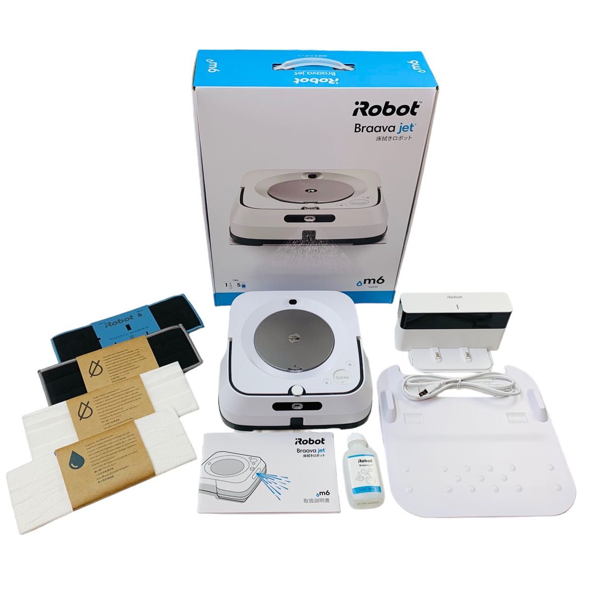 美品】 iRobot Braava jet 床拭きロボット m6138-