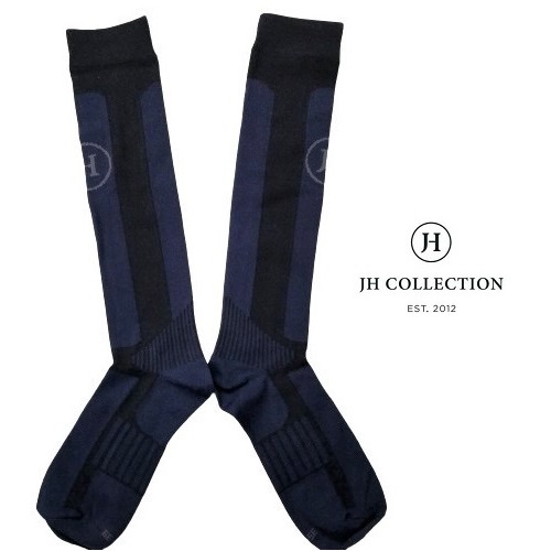 JH Collection ネイビーブラック　ライディングソックス　乗馬靴下　乗馬　馬術_画像3