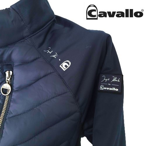 cavallo カバロ　ネイビー　XS レディース　テクニカルジャケット アウター 　乗馬用品　馬術