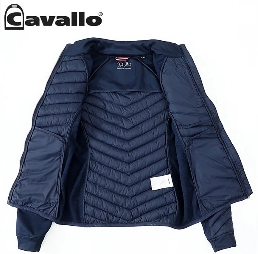 cavallo カバロ　ネイビー　XS レディース　テクニカルジャケット アウター 　乗馬用品　馬術