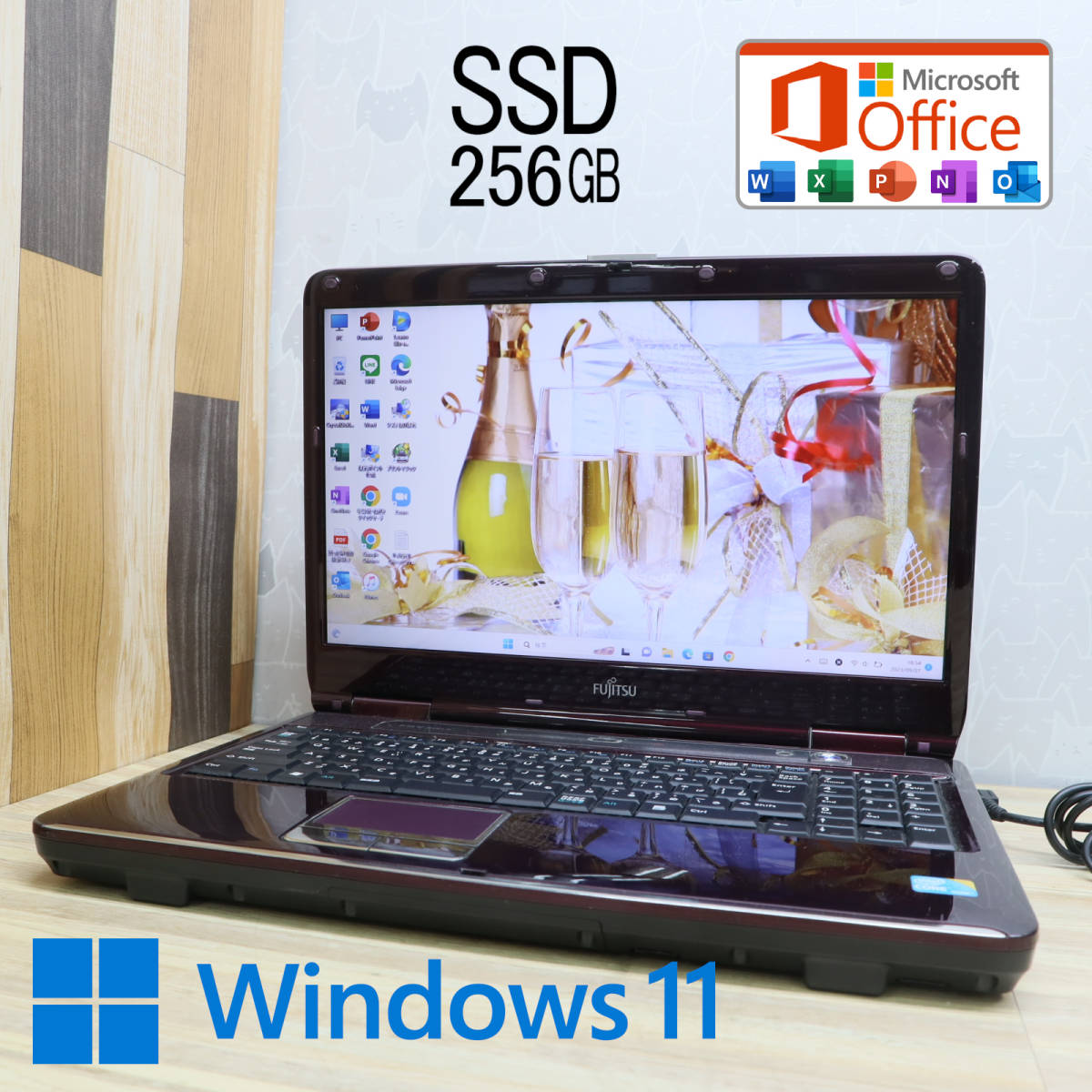 良好品】 2019 Office Microsoft Win11 i3-330M Core NFG50C LIFEBOOK