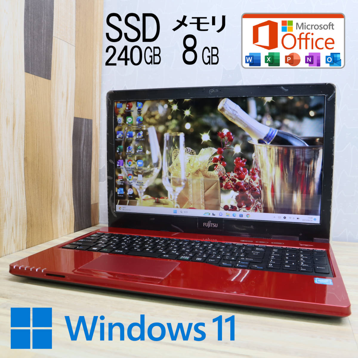 超格安一点 2019 Office Microsoft Win11 3205U Celeron Webカメラ