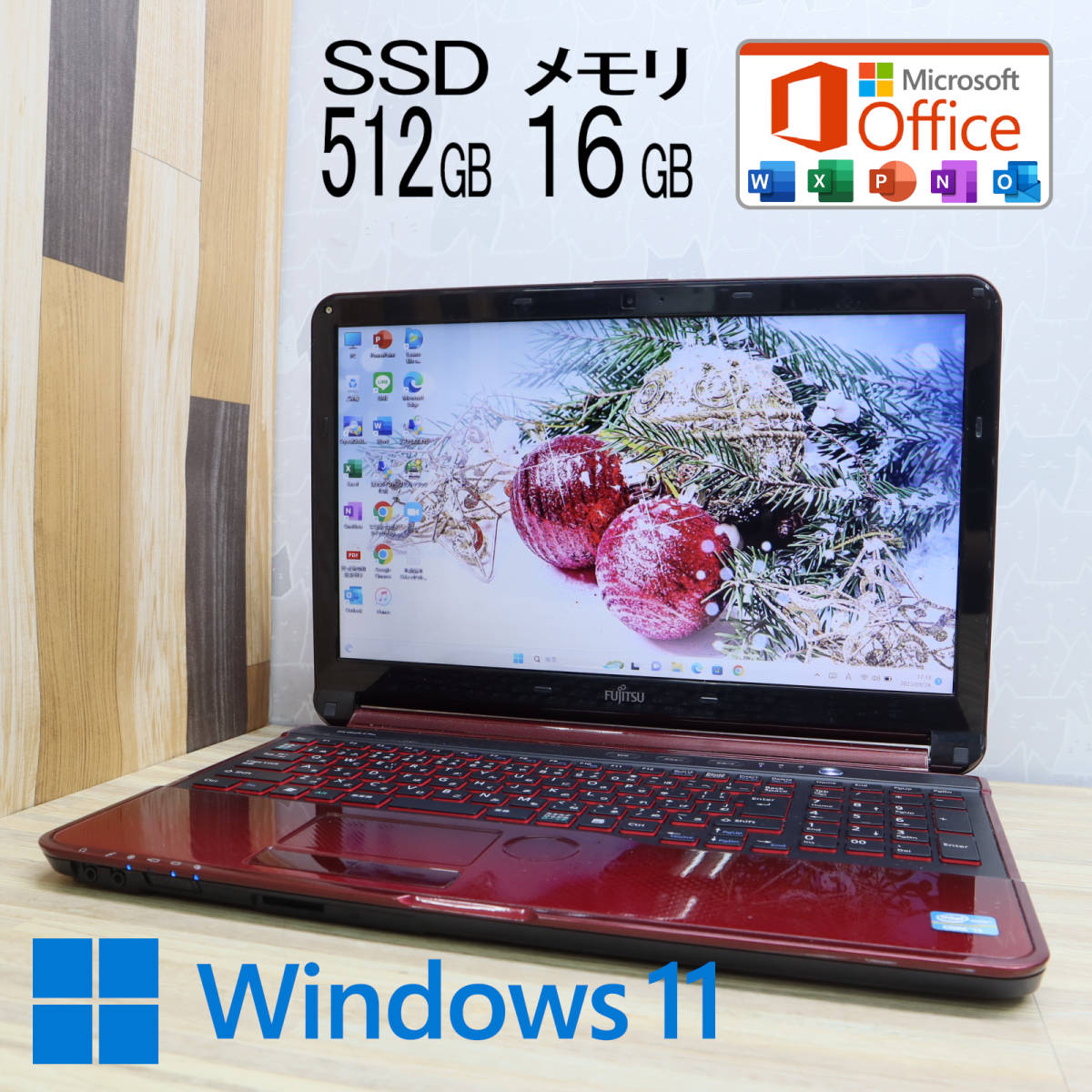 高級品市場 Core メモリ16GB☆A54G 高性能i5！新品SSD512GB ☆美品 i5