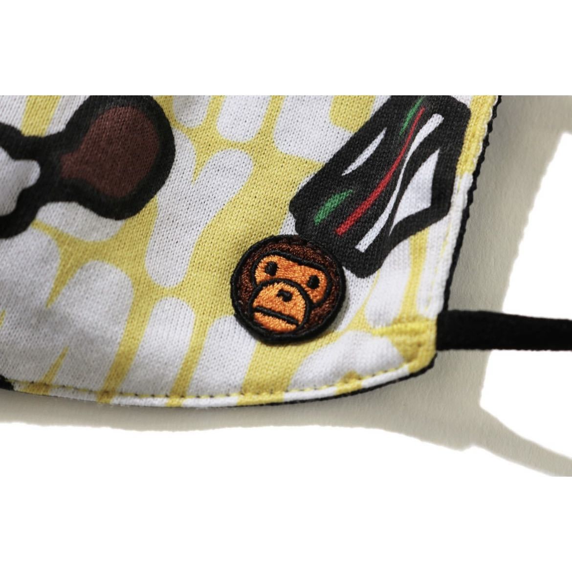 【新品未使用】A BATHING APE マスク アベイシングエイプ_画像2