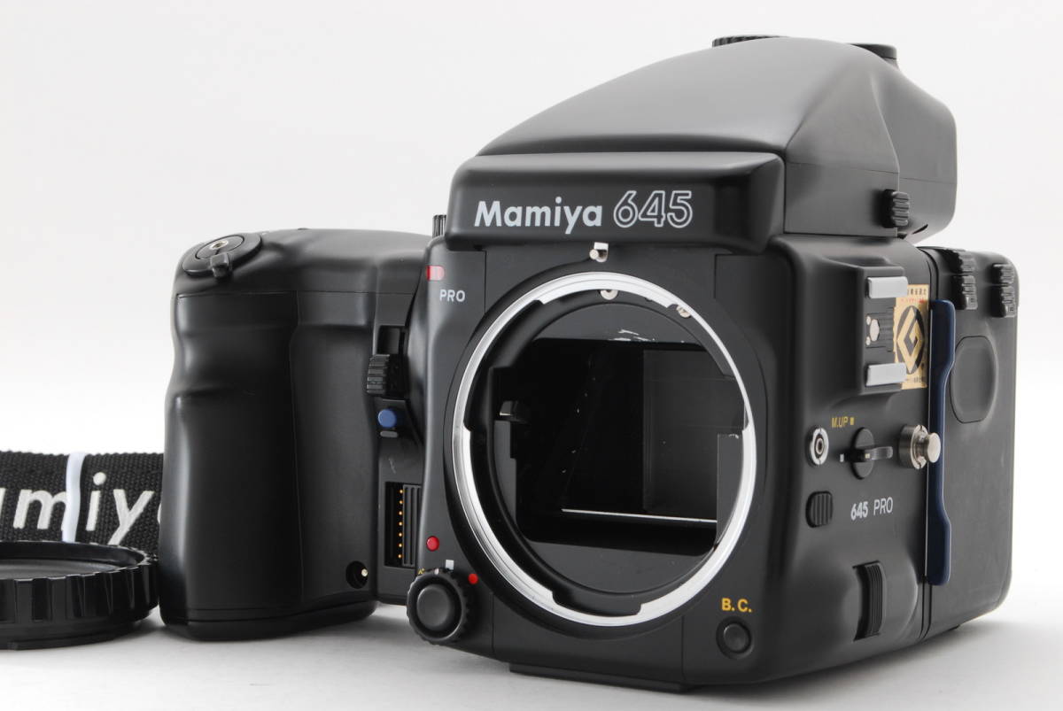 お気に入り 645 Mamiya マミヤ □ 美品 □ PRO #66237 ボディ AE