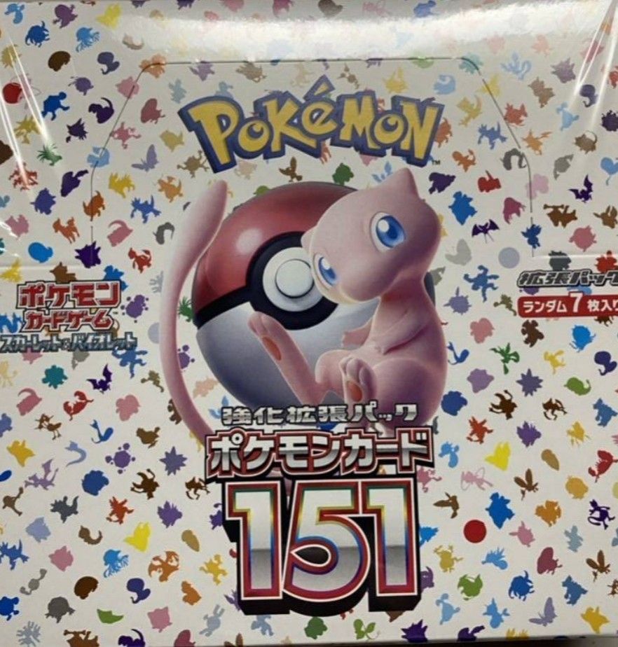 ポケモンカード151 シュリンク付きbox｜PayPayフリマ