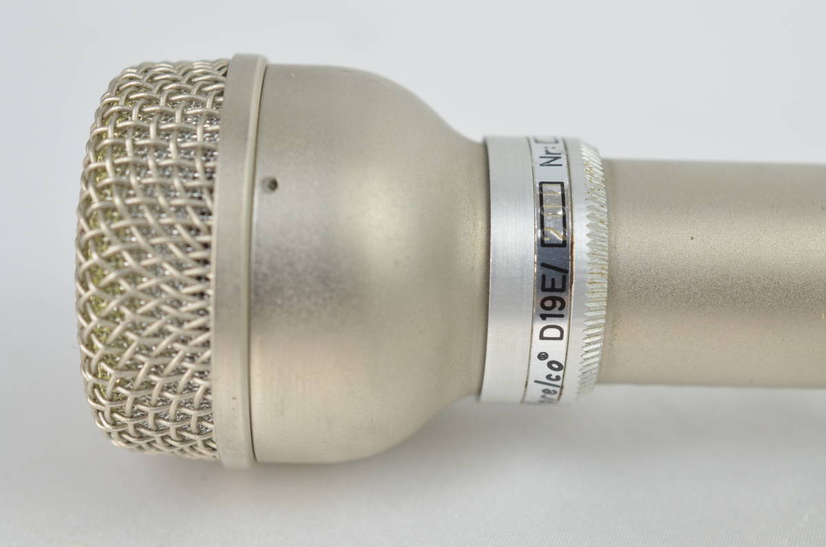 A】AKG D19E 200Ω Norelco 美品 ビートルズのマイクと言えばこれ