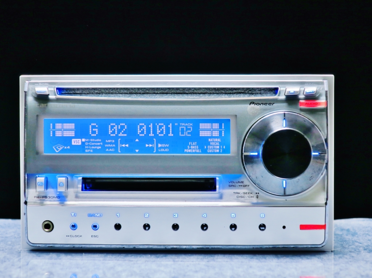 カーオーディオ カロッツェリア FH-P530MDSzz CD-R/MP3/WMA/AAC/MDLP/AUX対応 管理記号11ｇ5 送料無料 送料込み 早い者勝ち_画像1