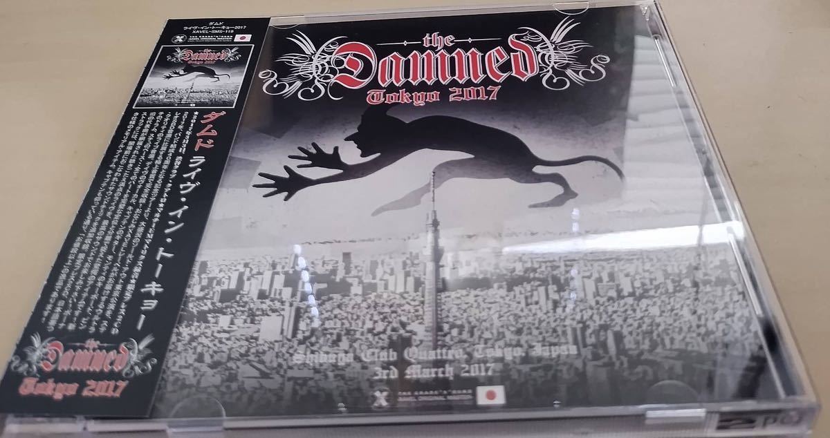 送料無料 The Damned (2CD) 40th Anniversary Tour Live in Tokyo 2017_画像1