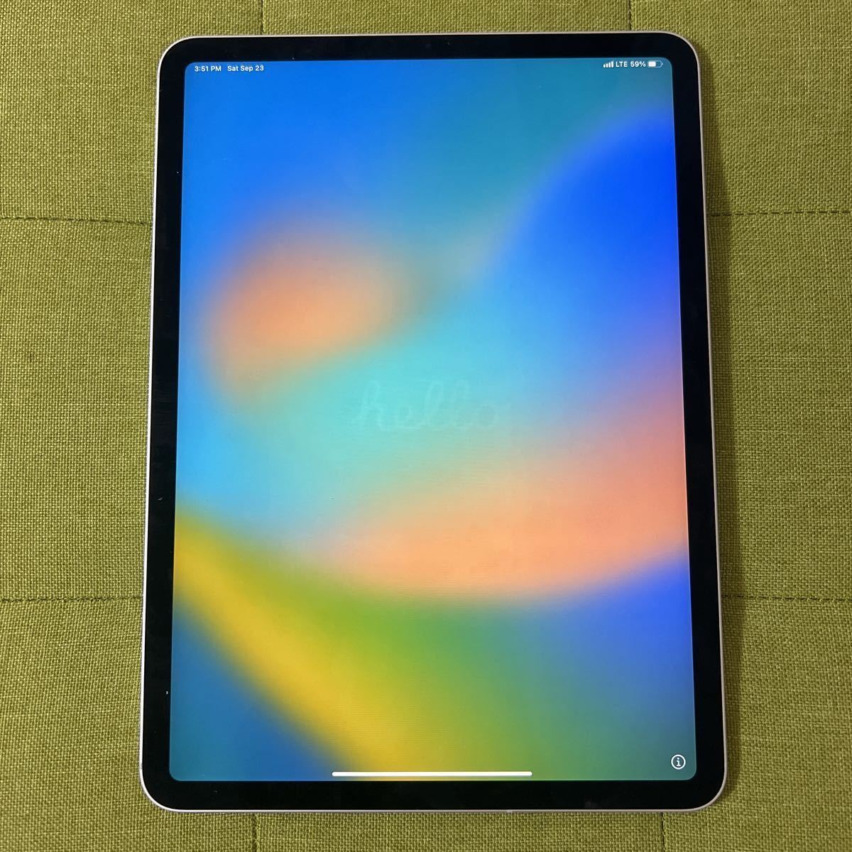 11インチiPad Pro Wi-Fi + Cellular 128GB - シルバー（第2世代