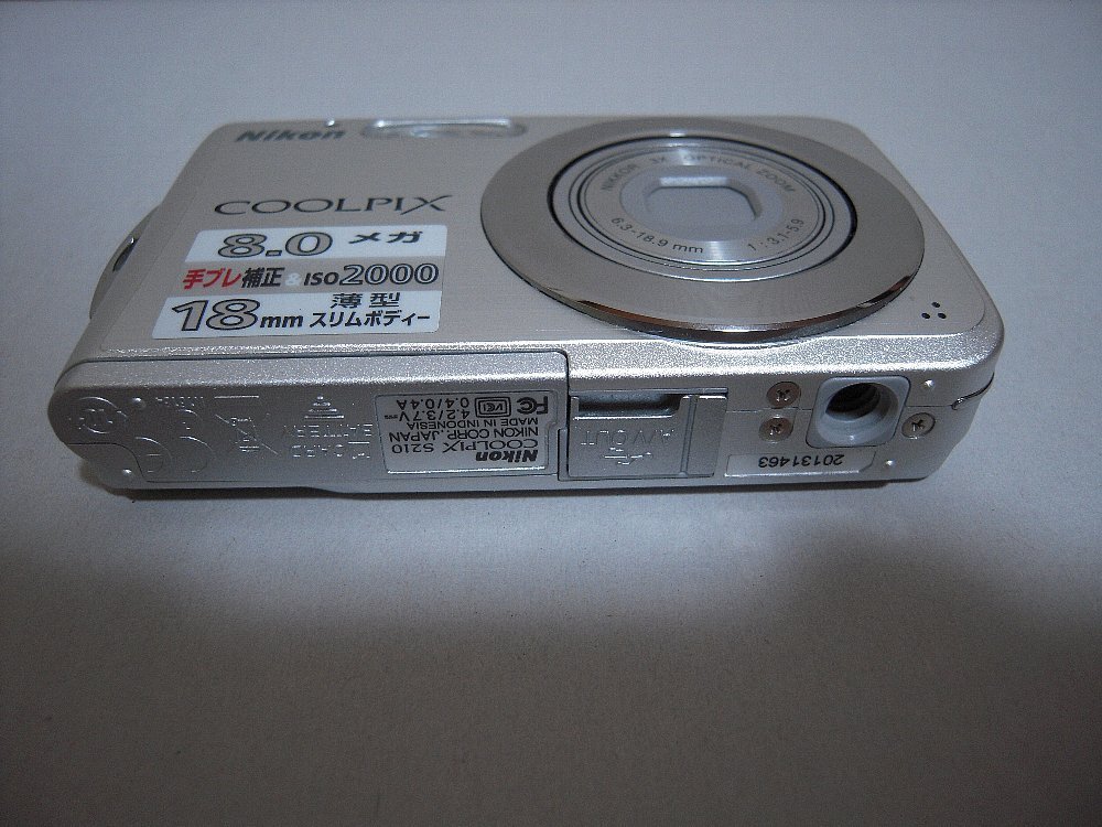 ニコン クールピクス S210 中古 ジャンク品。_画像2