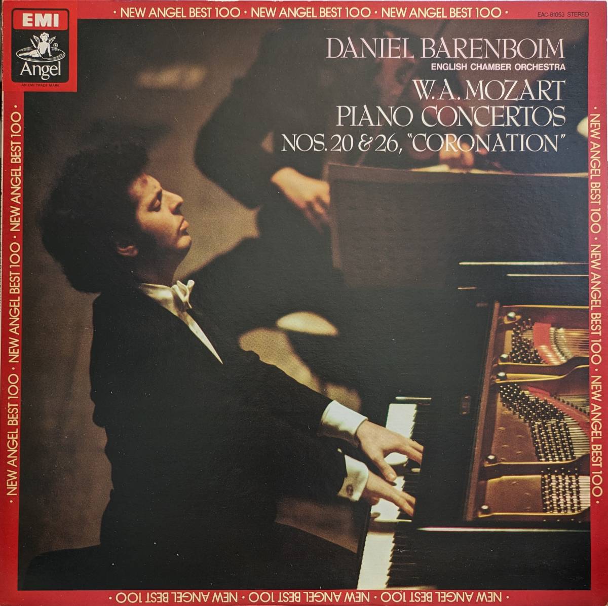 LP запись Daniel * барен boim/English Cham Mozart Piano концерт 20&26 номер [.. тип ]