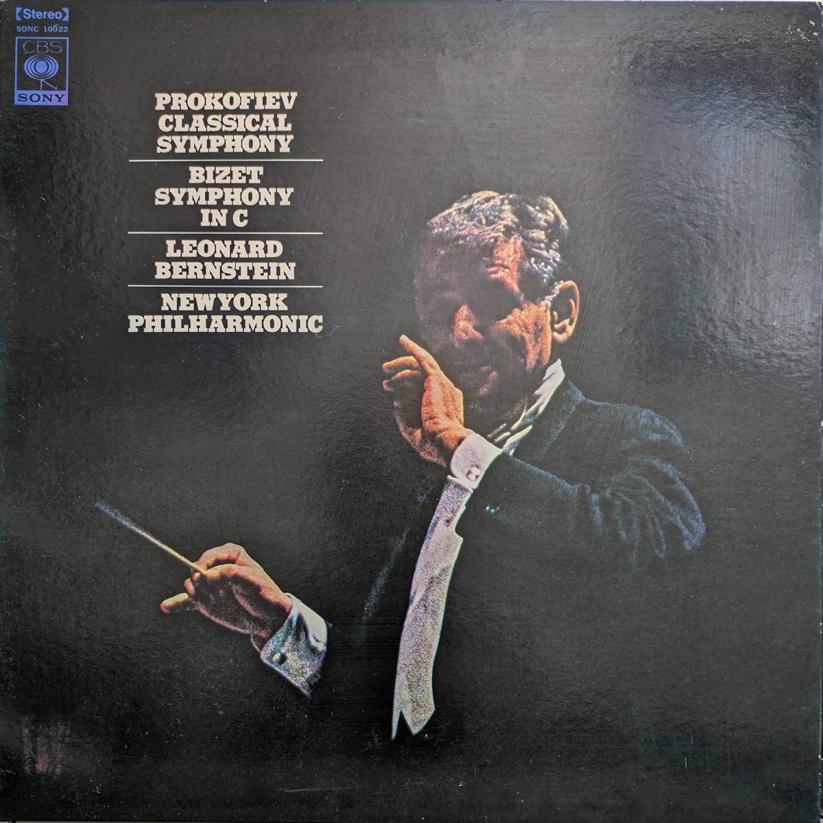 LP盤 レナード・バーンスタイン/New York Phil 　Bizet 交響曲1番 & Prokofiev 古典交響曲_画像1