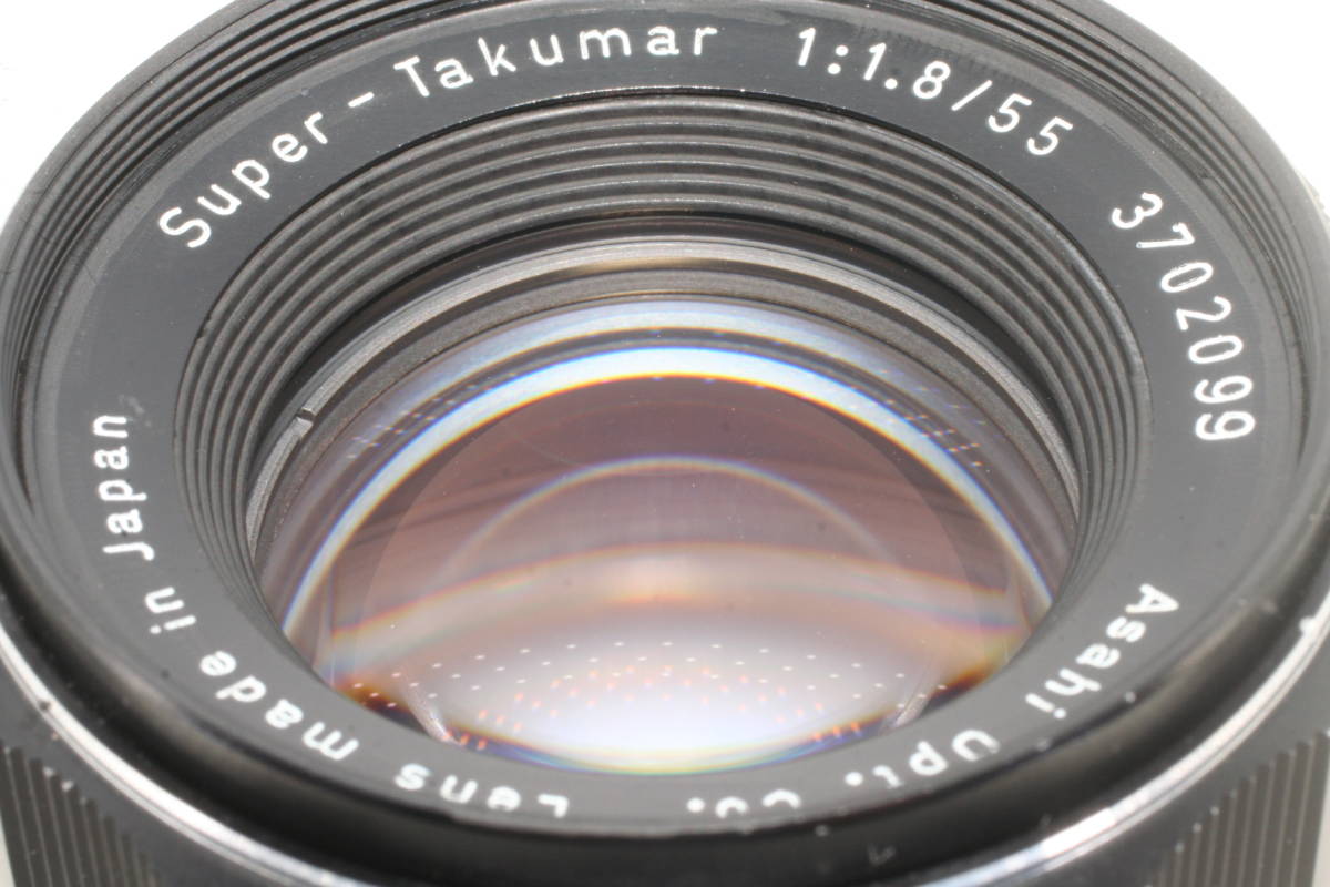 大人気新品 整備済・完動品☆Super-Takumar 55mm f1.8＃3702099