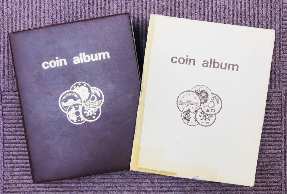 ★　コイン　アルバム　coin　album　★　記念コイン　現行貨幣年号別　★　特年　銀貨　通貨　コイン　★_画像1