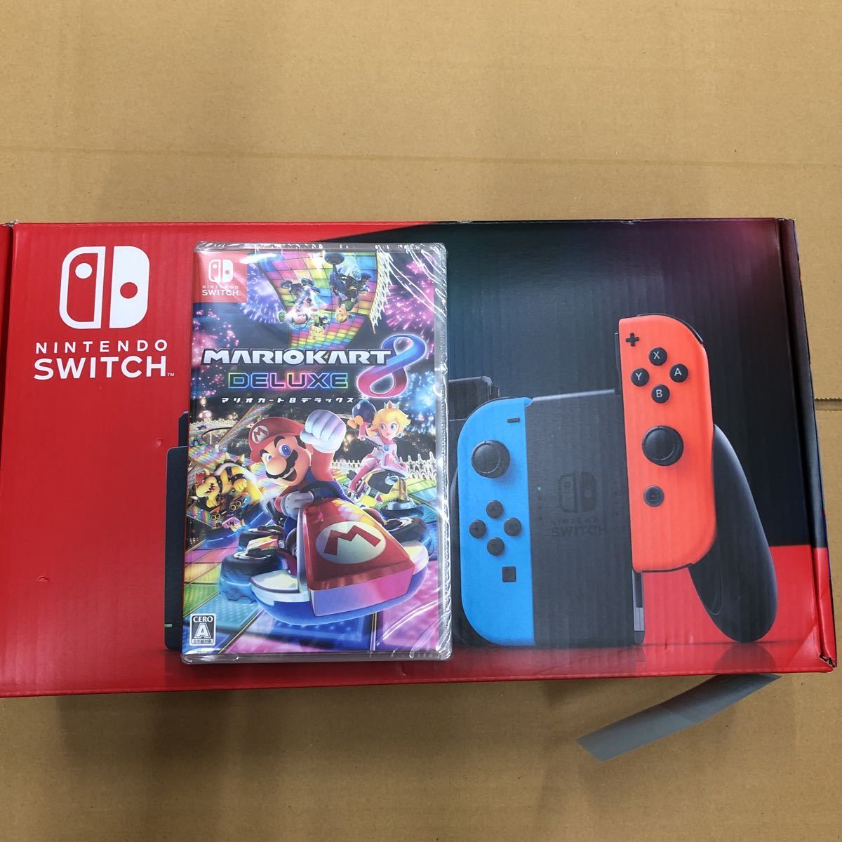 Y916/【極美品】Nintendo Switch HAD-S-KABAA任天堂スイッチ ネオン