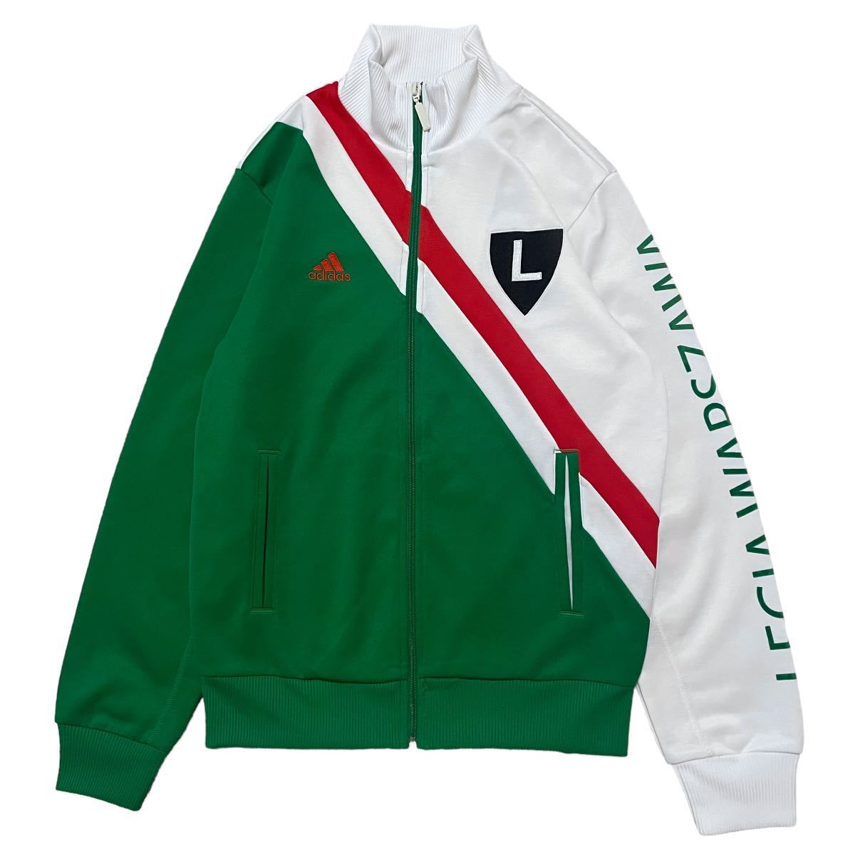 古着 adidas アディダス レギアワルシャワLEGIA WARSZAWA トラックジャケット ジャージ トラックトップ