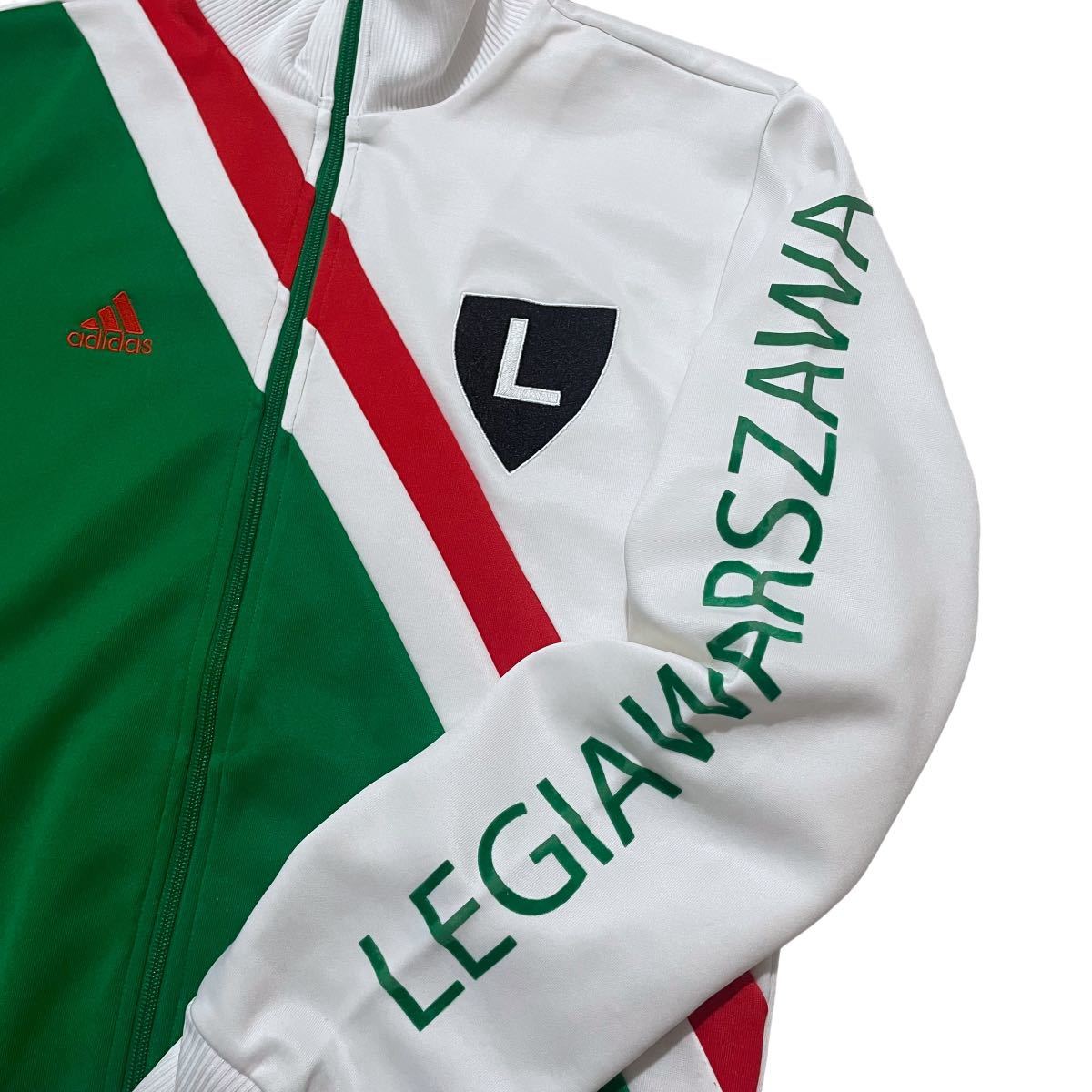 古着 adidas アディダス レギアワルシャワLEGIA WARSZAWA トラックジャケット ジャージ トラックトップ