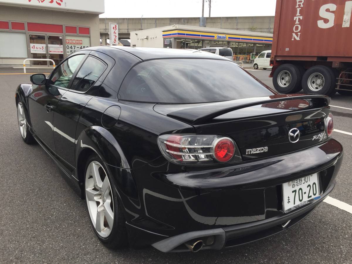  Mazda RX-8 type S 6 speed manual vehicle inspection "shaken" 31 year 4 month / limiter cut / air cleaner / muffler /17 inch aluminium wheels / spoiler 