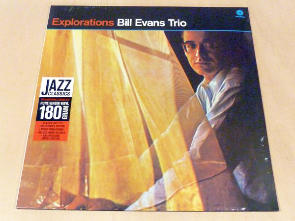 未開封 ビル・エヴァンス Explorations 限定リマスター180g重量盤LPボーナス1曲追加 Bill Evans Trio Scott Lafaro Audiophile DMM_未開封限定リマスター180g重量盤LP