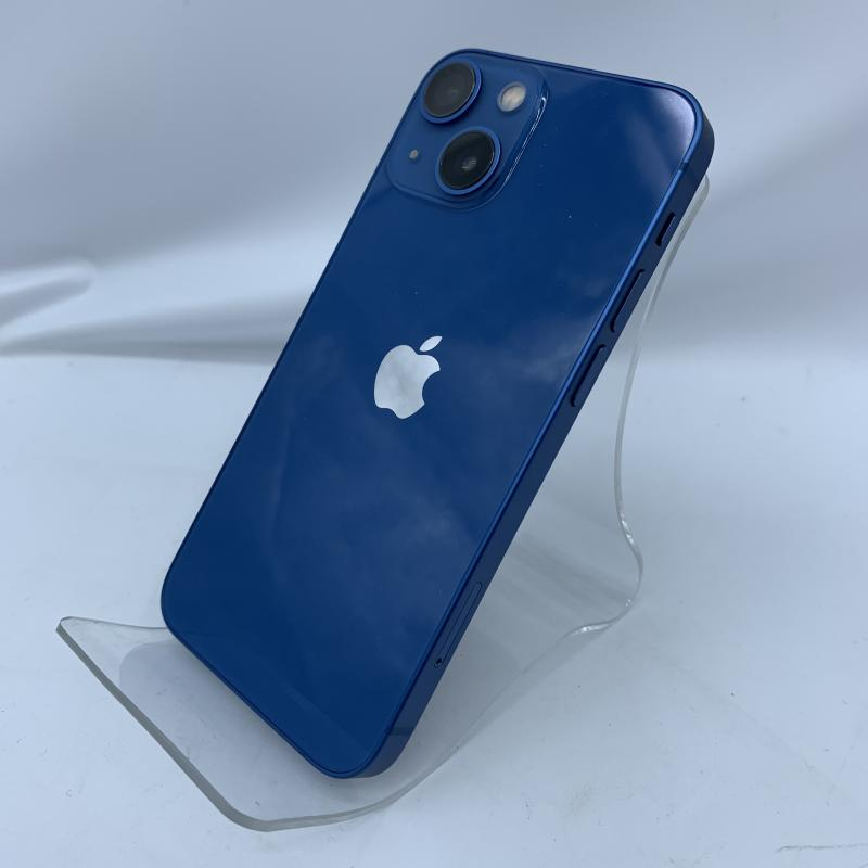 【中古】【au】Apple iPhone13 mini 128GB ブルー SIMフリー A2626 MLJH3J/A スマートフォン[240019424917]