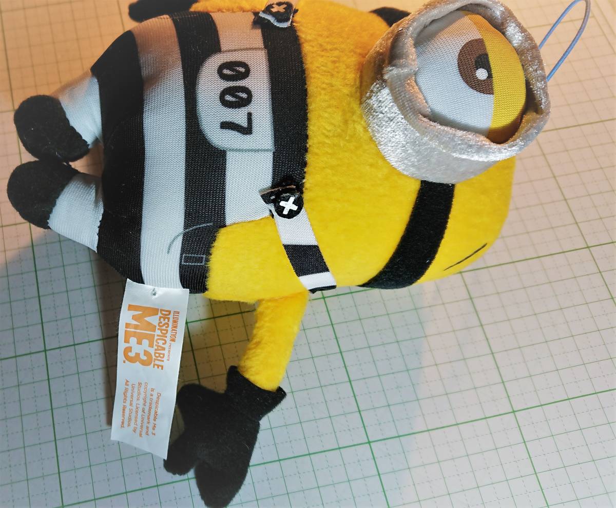 一つ目 囚人服ぬいぐるみ 非売品 怪盗グルーのミニオン大脱走 一つ目 囚人服ぬいぐるみ 非売品 怪盗グルーのミニオン大脱走