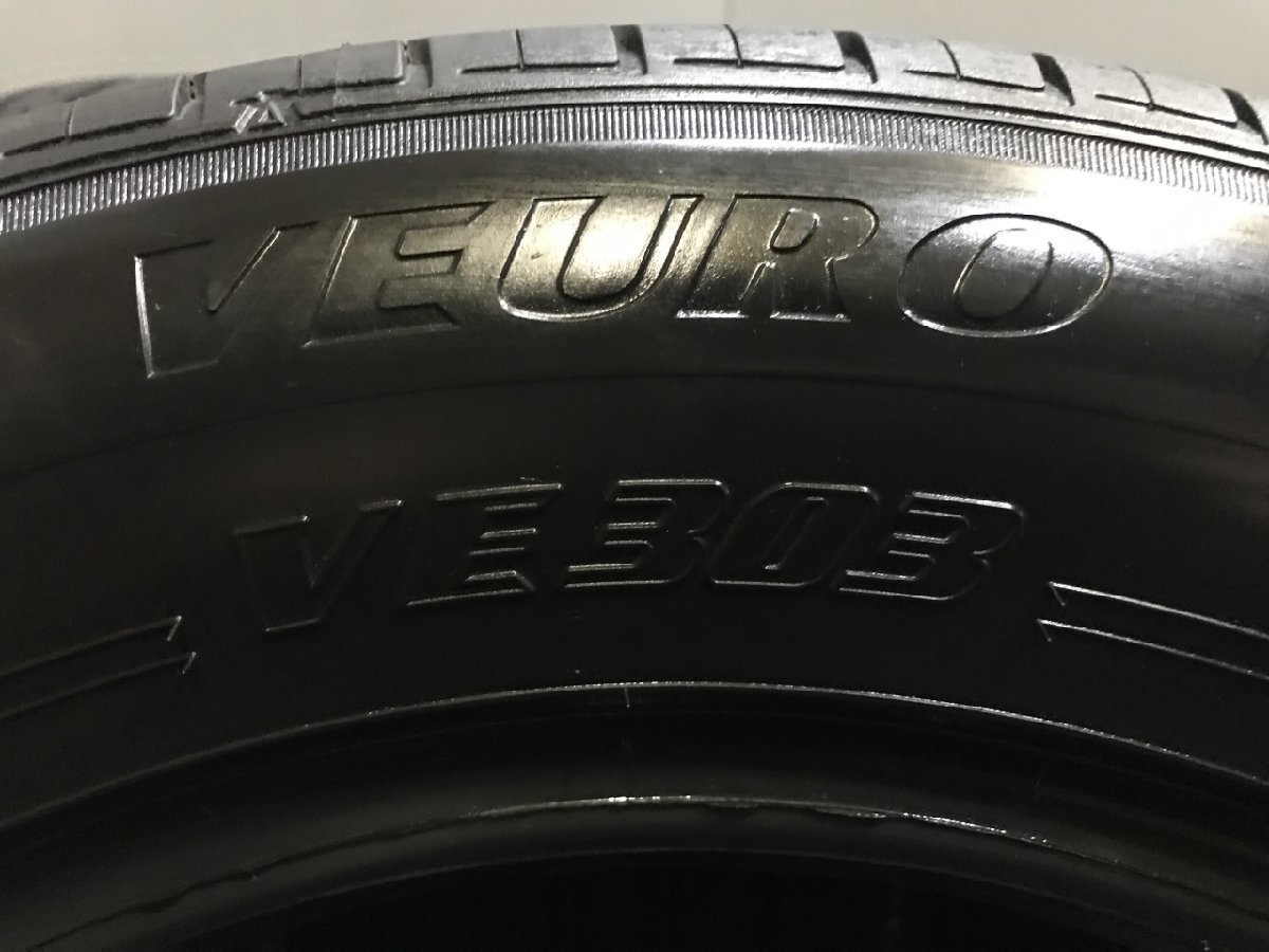 新品 2023年製 DUNLOP VEURO VE303 225/60R16 16インチ 夏タイヤ 4本 ベンツ/Sクラス セルシオ シーマ等　(VTO781)_画像8