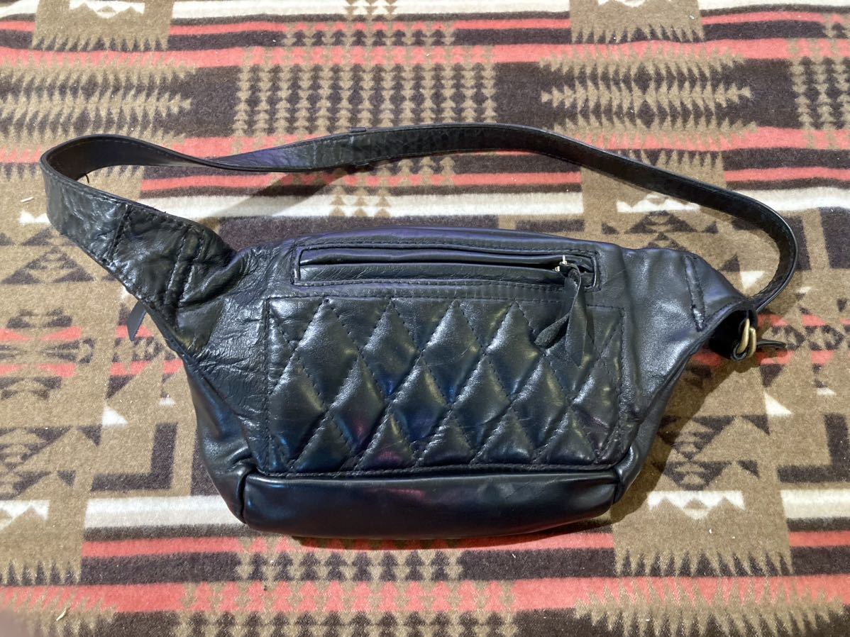 ラングリッツレザー鞄ウエストバッグ本革ボディバッグBAGレザーバッグ