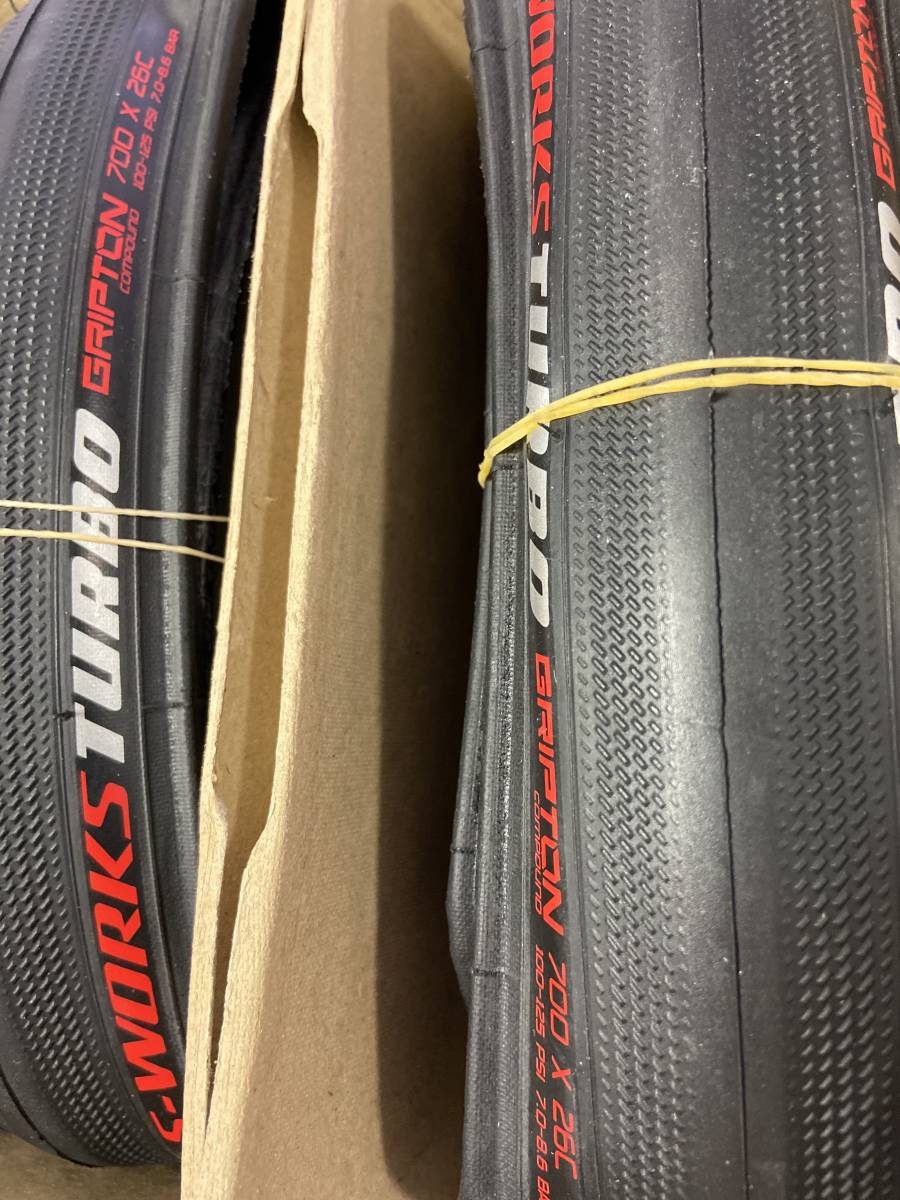 スペシャライズド S-WORKS TURBO GRIPTON 700-26C クリンチャー 2本