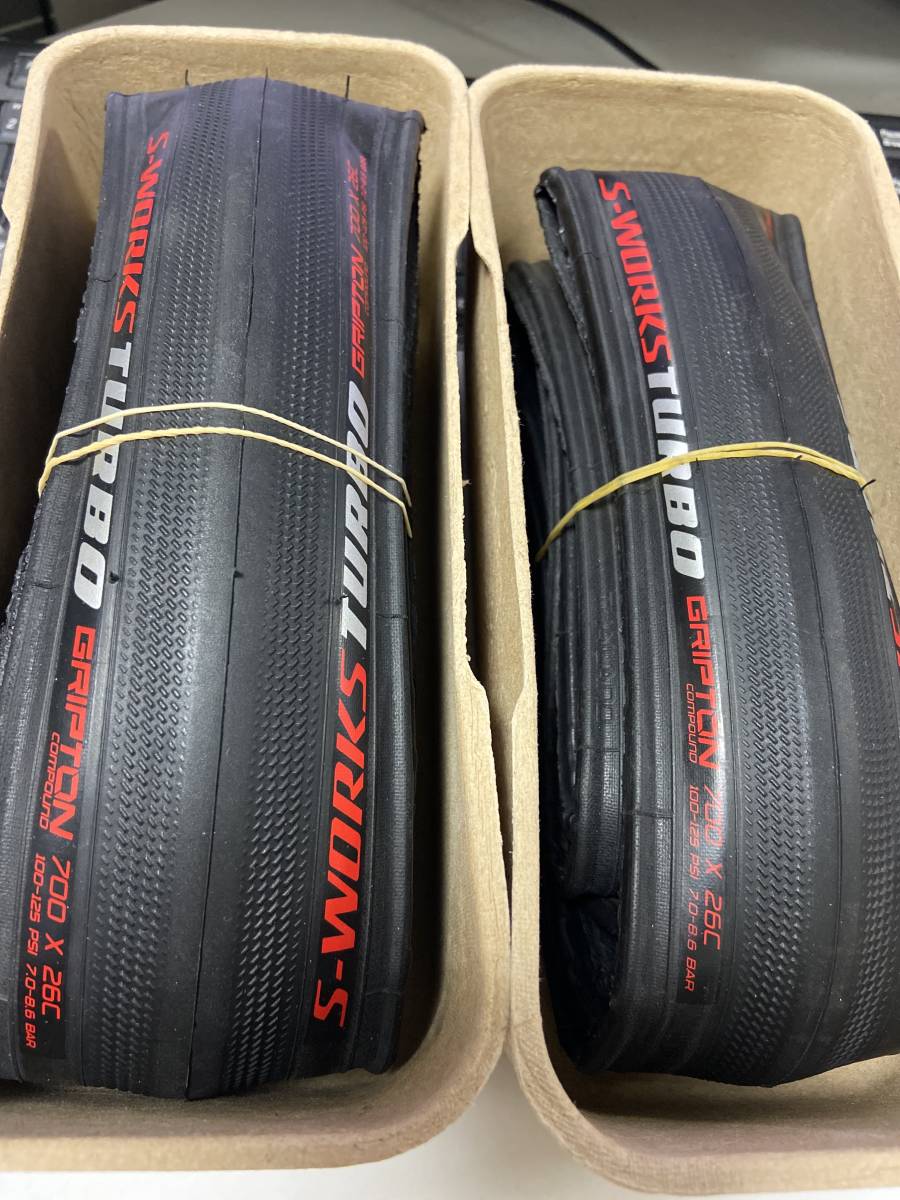 スペシャライズド S-WORKS TURBO GRIPTON 700-26C クリンチャー 2本