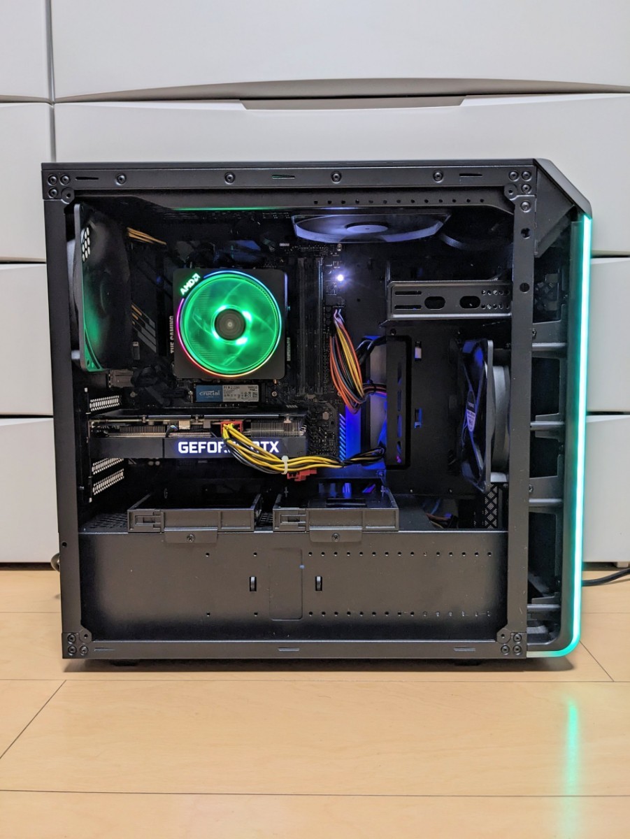 自作ゲーミングPC Ryzen5 5600X/16GB/RTX3060Ti détails d'articles