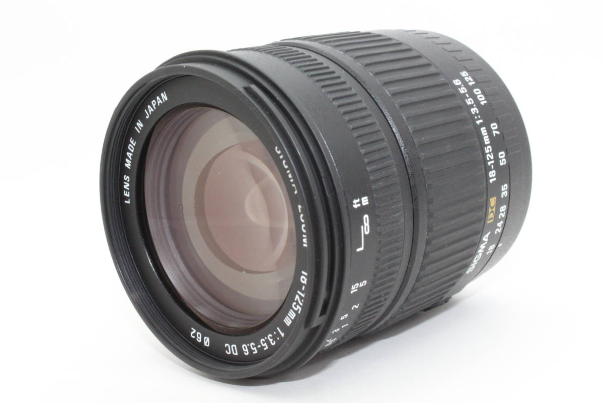 大放出セール】 SIGMA ☆極上品☆シグマ 18-125mm キャノン用☆ L3639