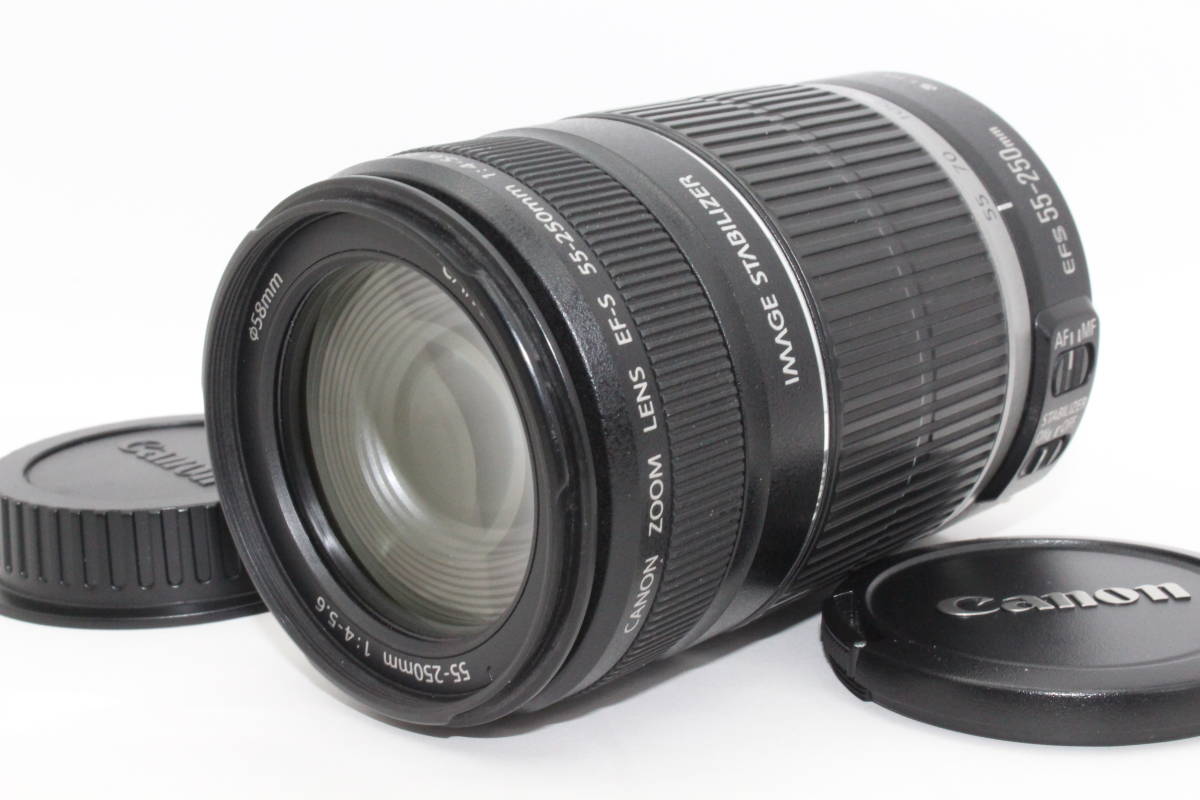 最高の品質の ☆極上品☆キャノン CANON EF-S 55-250mm F4-5.6 IS