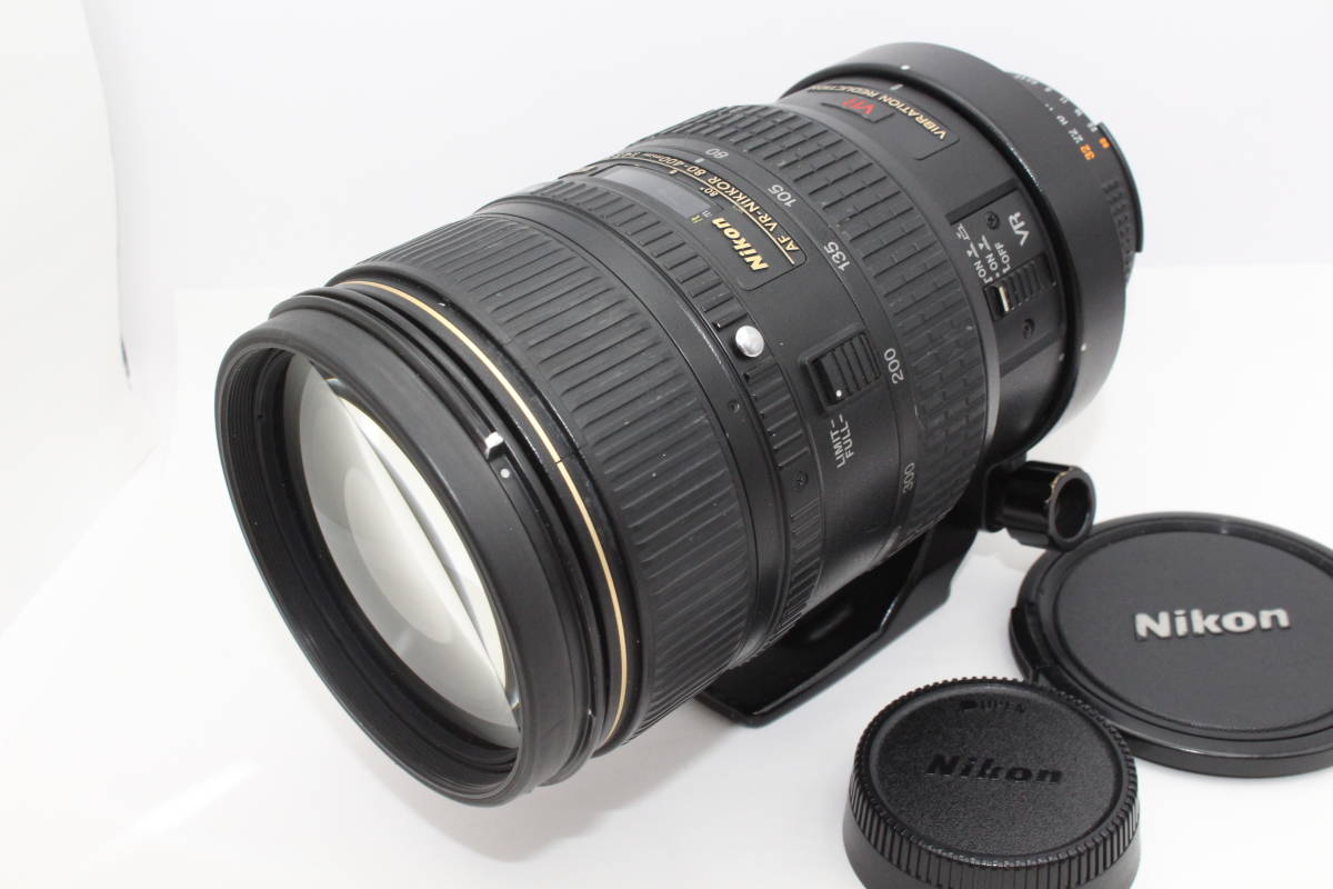 ★良品★Nikon ニコン ED AF VR-NIKKOR 80-400mm F4.5-5.6D★　L3695＃2480_画像1