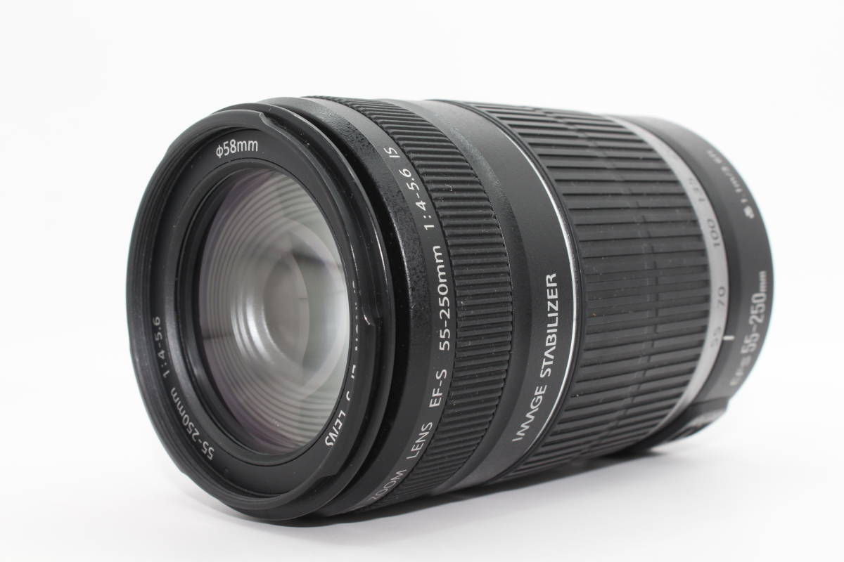 残りわずか】 EF-S CANON ☆良品☆キヤノン 55-250mm IS☆ L3750＃330