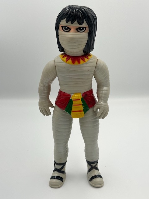 エジプトミイラ タイガーマスクとわるものレスラー ソフトビニール人形！ソフビ！中島製作所