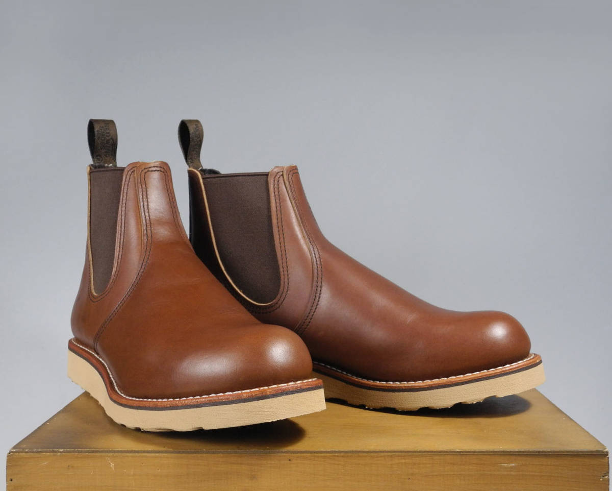  super-rare complete sale goods * unused goods * Red Wing 3190 Chelsea Lancia -8.5D* side-gore boots Romeo 3191 3192