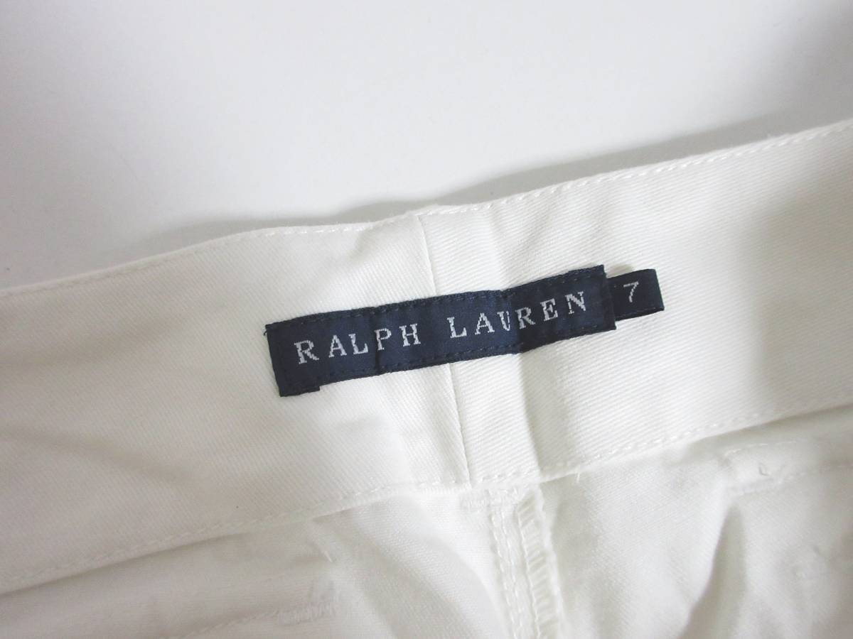 Ralph Lauren Ralph Lauren шорты хлопок кнопка fly женский 7 лето irmri irmri kn1274