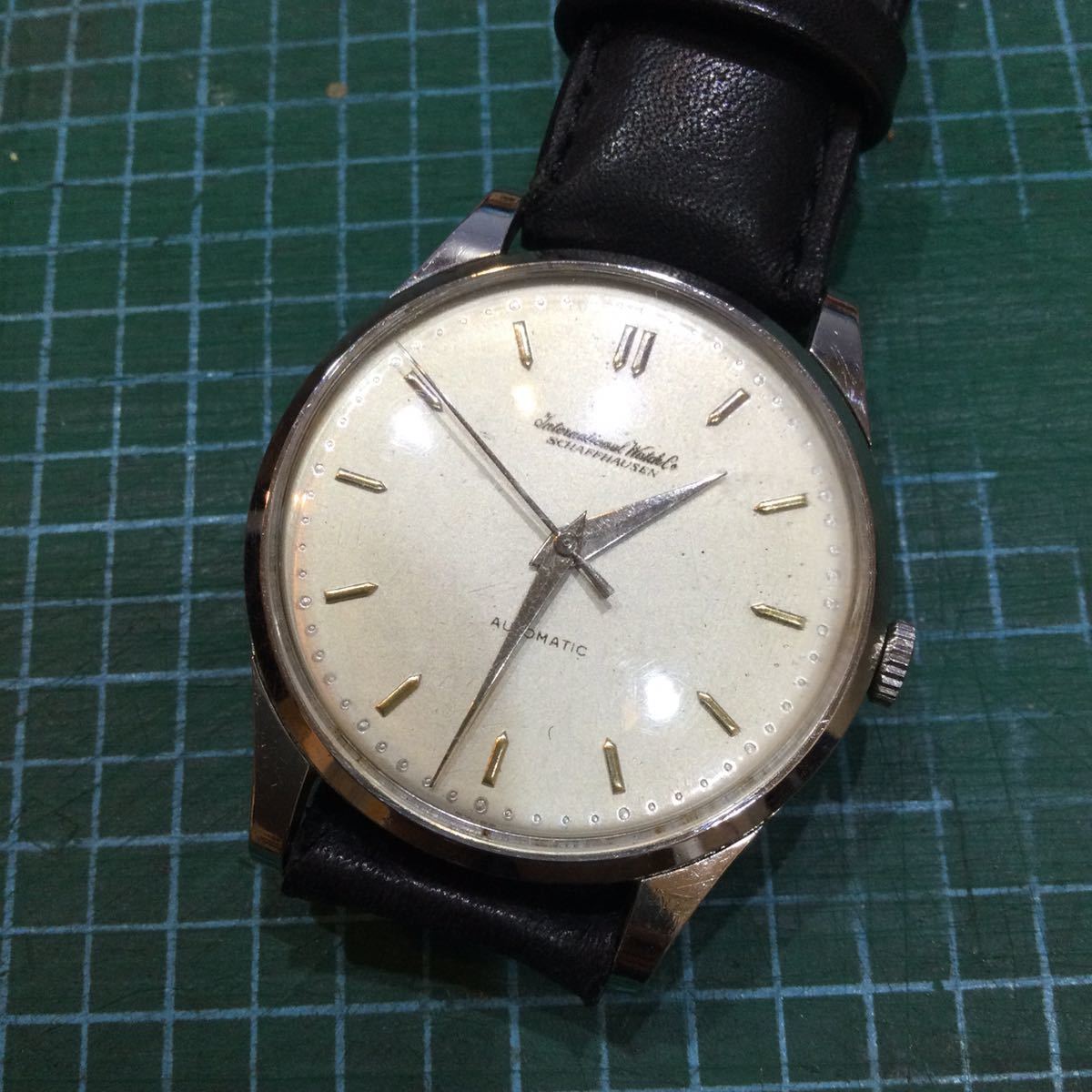 IWC 自動巻き ヴィンテージ メンズ腕時計 1960年代
