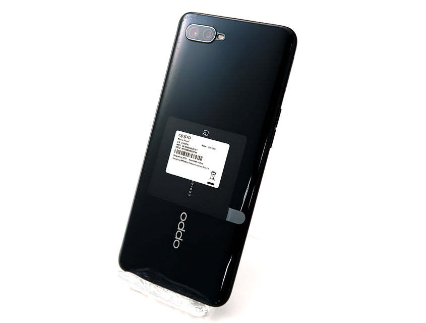 SIMフリー OPPO Reno A 64GB ブラック 本体のみ Androidスマホ Bランク