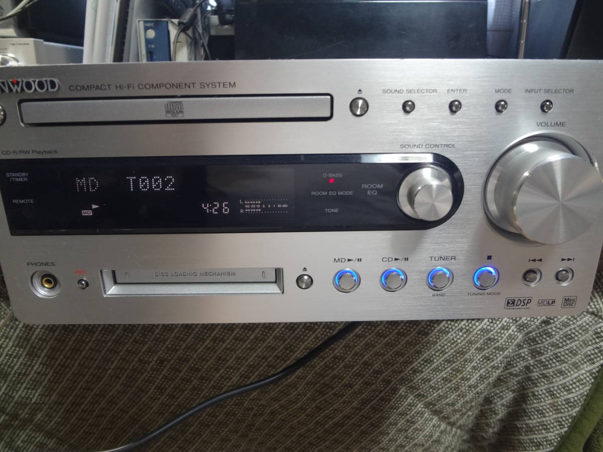 動作好調　ケンウッド　KENWOOD r k700 レシーバー　ＣＤ、ＭＤ，チューナー・アンプ_画像2