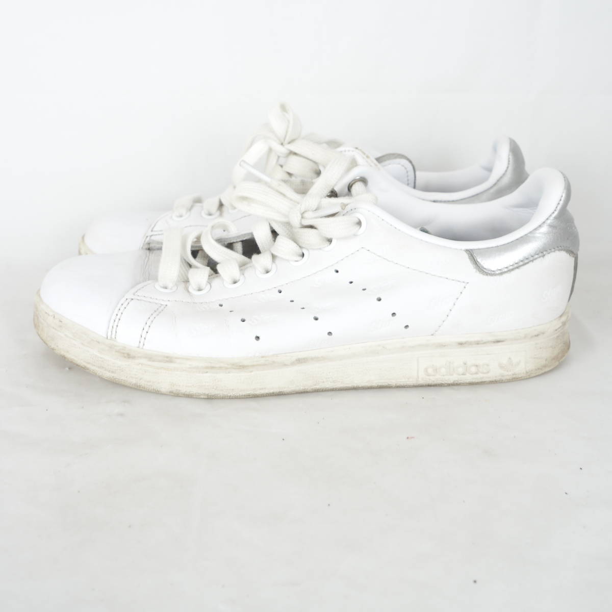 MK1750*adidas Stan Smith*アディダス スタンスミス*レディーススニーカー*US6.5-23.5cm*黒_画像3