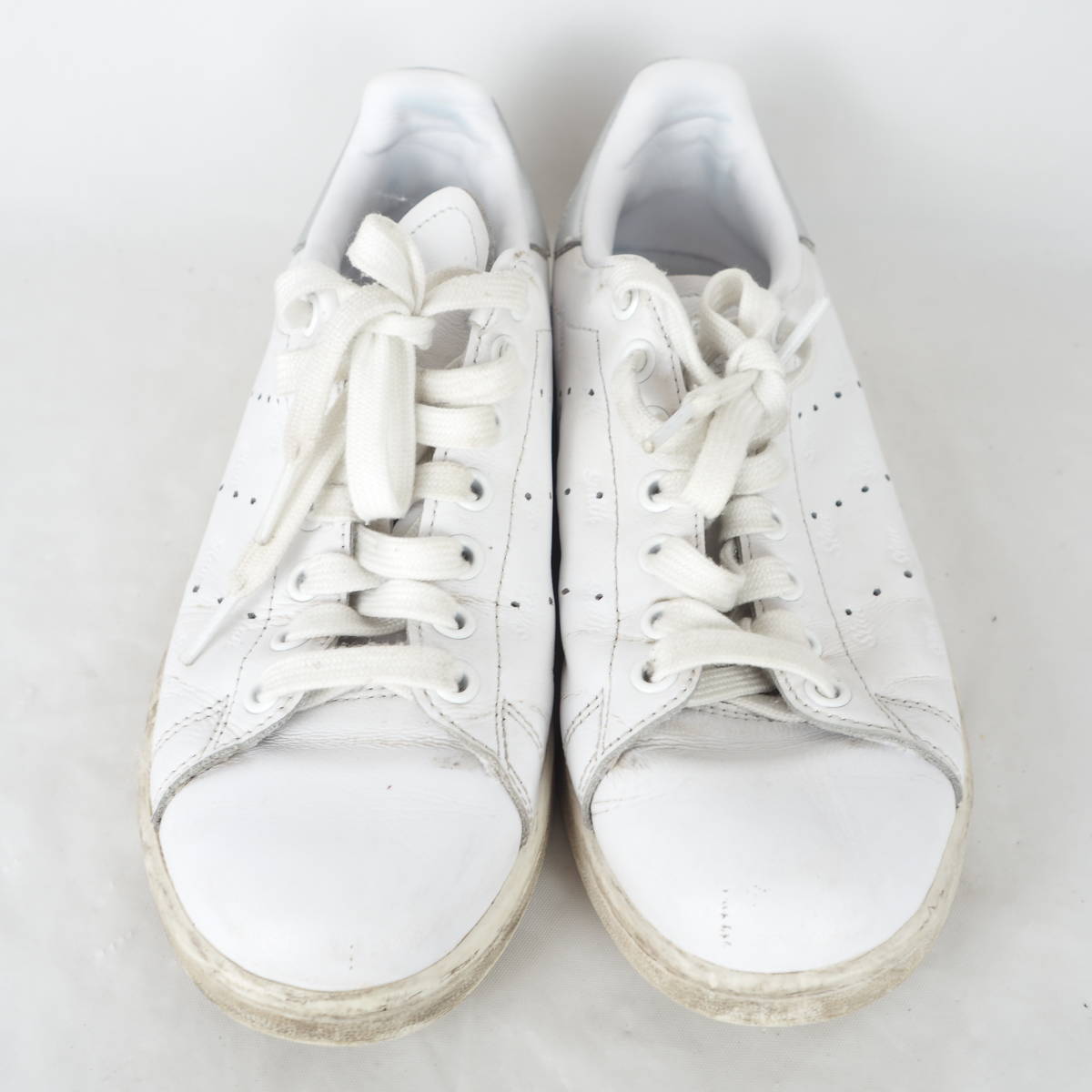 MK1750*adidas Stan Smith*アディダス スタンスミス*レディーススニーカー*US6.5-23.5cm*黒_画像2