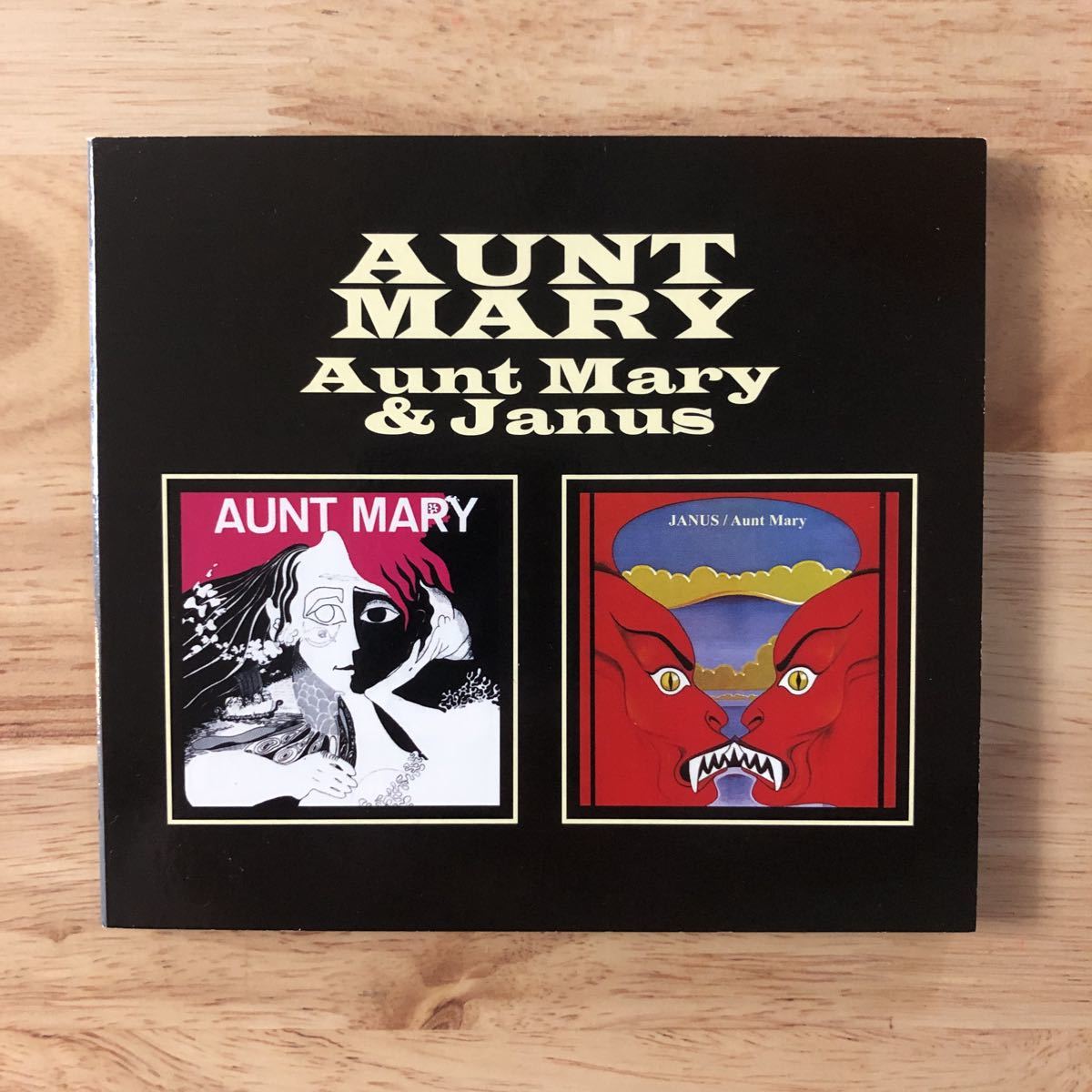 ノルウェー産プログレッシヴ~ハード・ロックバンド!! AUNT MARY 2in1 CD S.T. ('70年1作目) + JANUS ('72年3作目) ★アーント・マリー