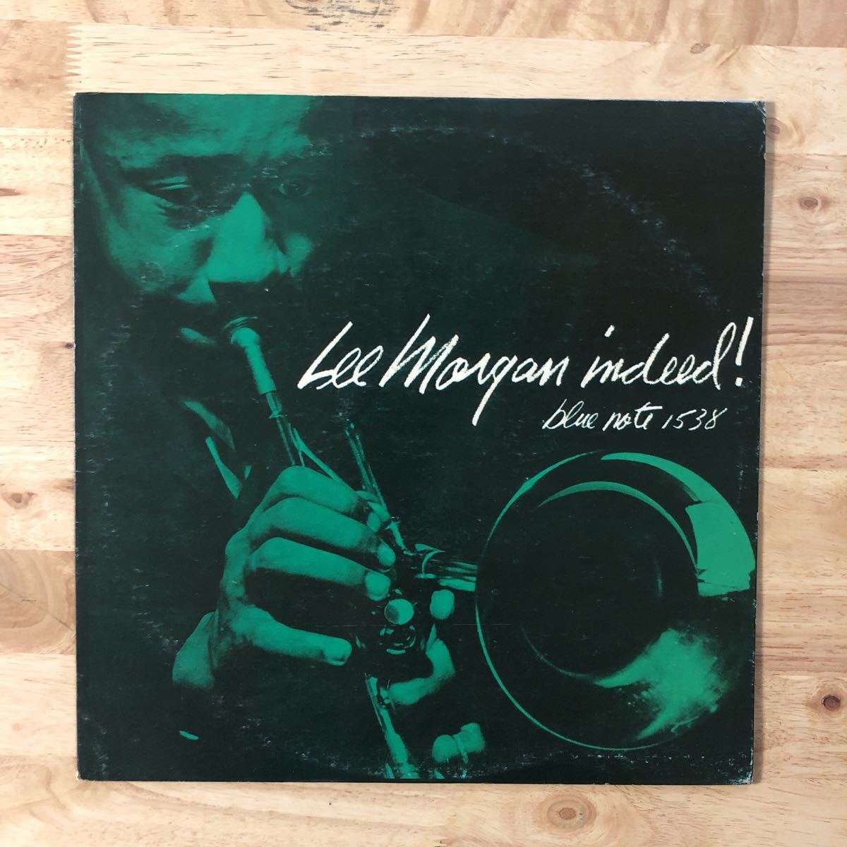 LP 美盤 LEE MORGAN/INDEED![US盤:青白UAラベル:BLUE NOTE 1538:CLARENCE SHARPE(as)WILBUR WARE(b)PHILLY JOE JONES(dr)HORACE SILVER(p)]