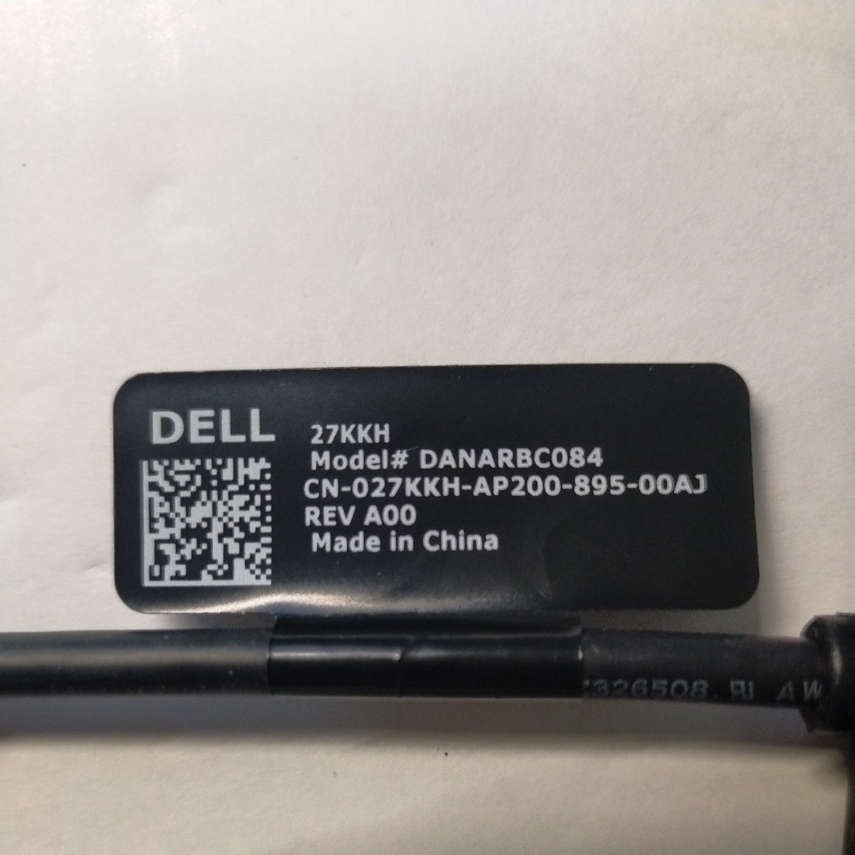 ディスプレイポート DVI-D変換ケーブル Dell 27KKH DisplayPort to DVI Video Dongle AdapterCable_画像4
